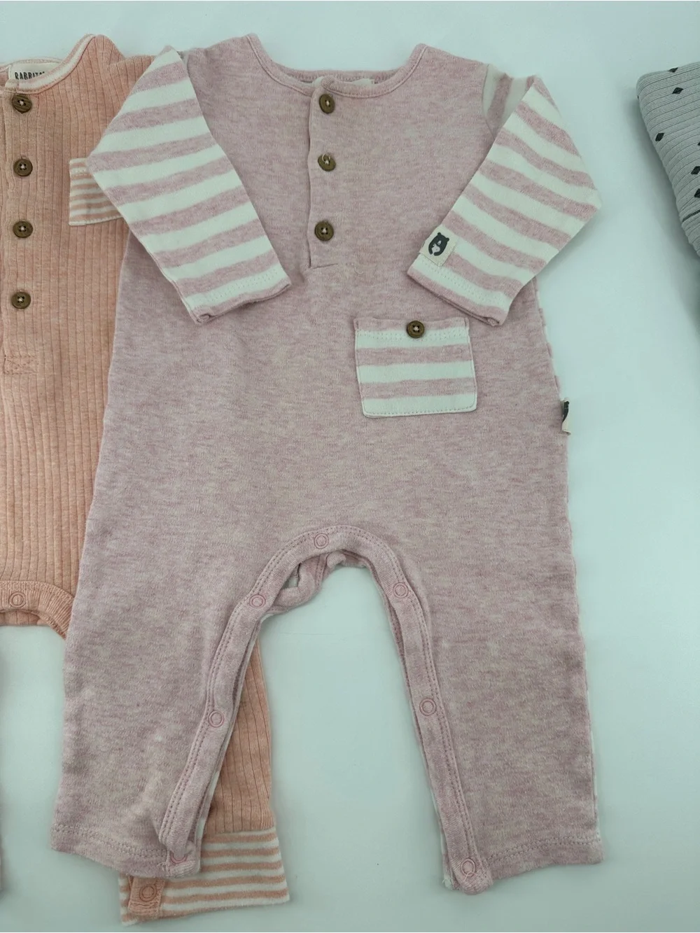 RABBIT + BEAR BY EMILY AND OLIVER Baby Size 6-9Month 4 Piece Bundle